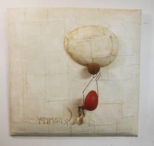 sculpture en technique mixte