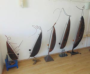 Harp-boats by Balthasar Brennenstuhl